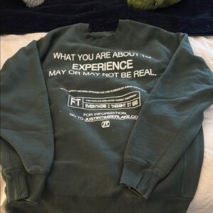 💚Justin Timberlake everything I thought it was Tour Swearshirt